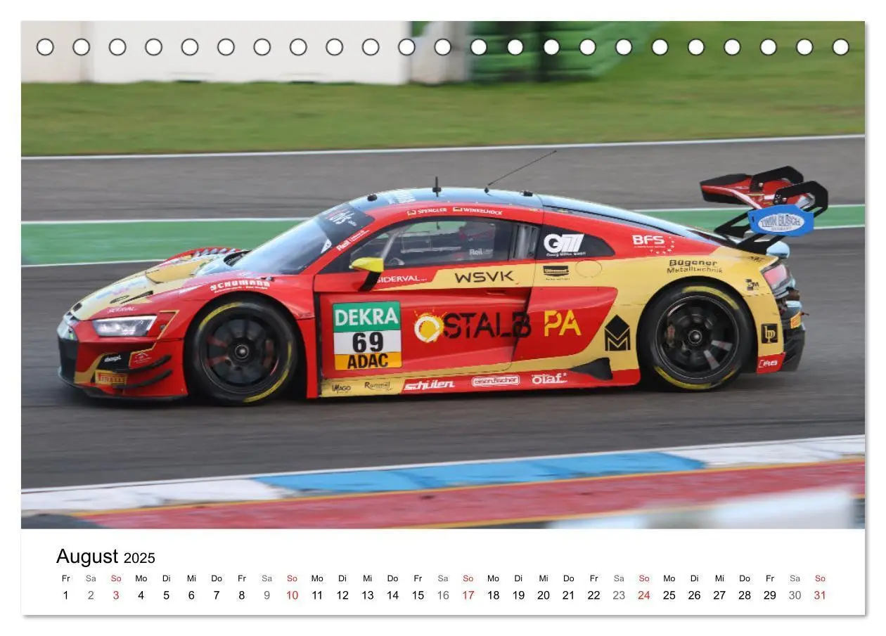 Bild: 9783435835218 | GT Masters (Tischkalender 2025 DIN A5 quer), CALVENDO Monatskalender
