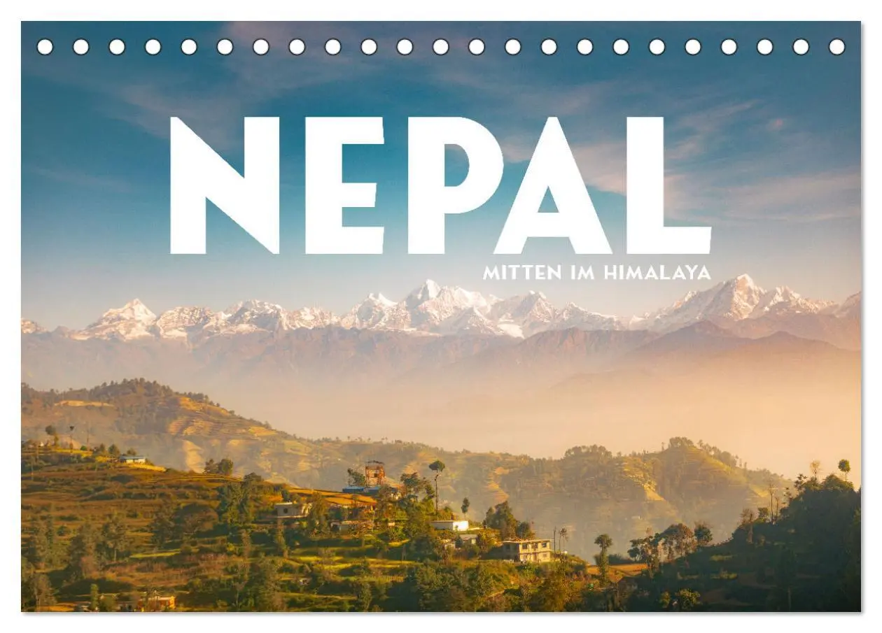 Cover: 9783457615218 | Nepal - Mitten im Himalaya (Tischkalender 2026 DIN A5 quer),...
