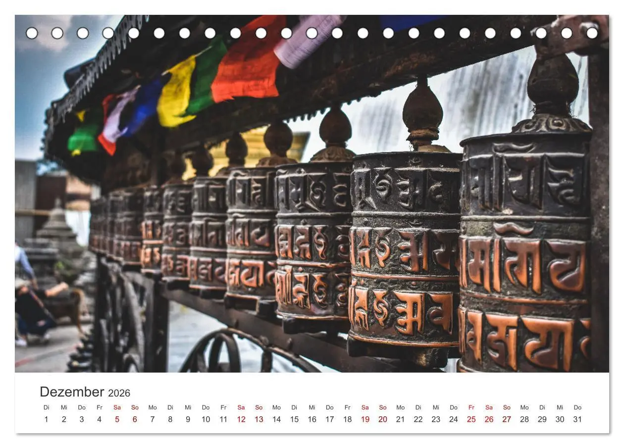 Bild: 9783457615218 | Nepal - Mitten im Himalaya (Tischkalender 2026 DIN A5 quer),...