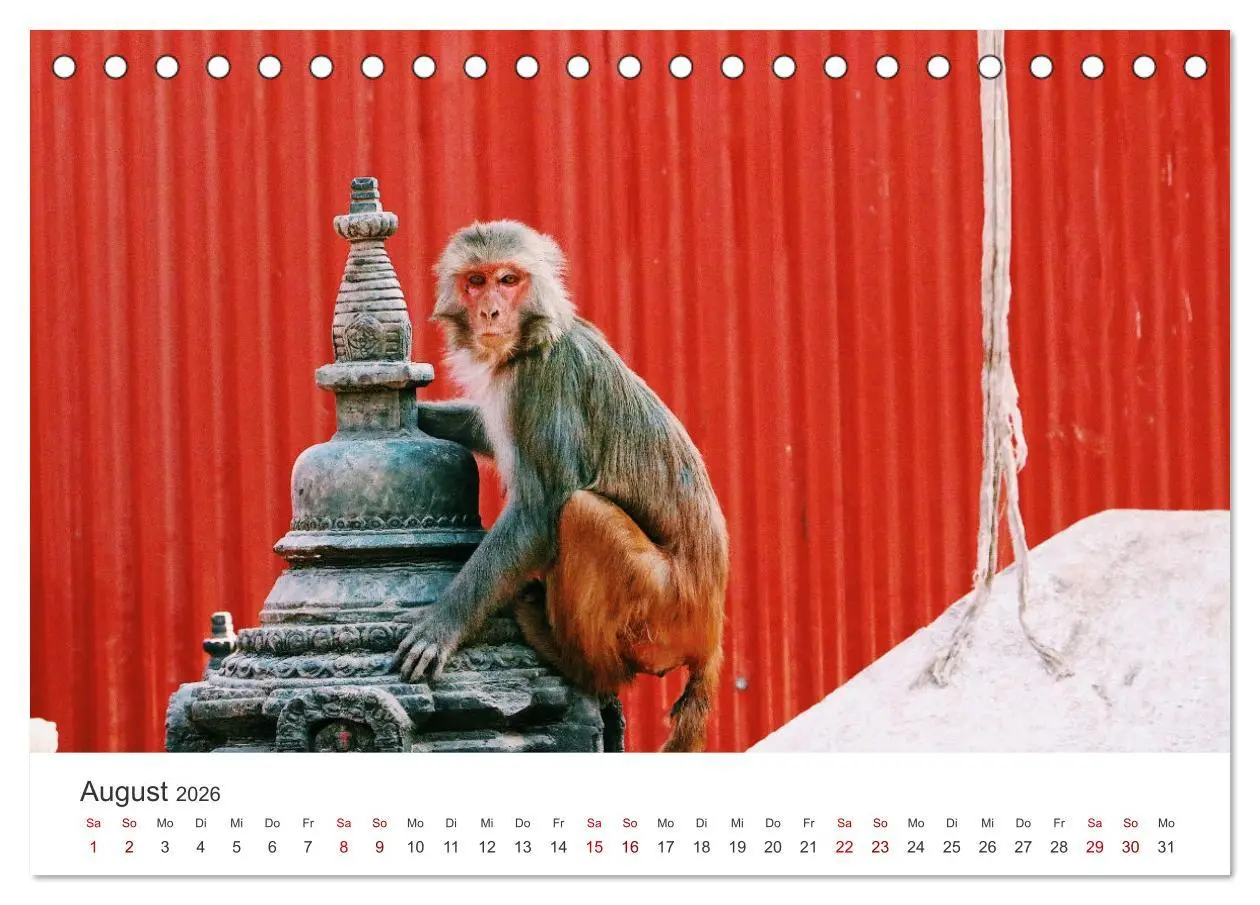 Bild: 9783457615218 | Nepal - Mitten im Himalaya (Tischkalender 2026 DIN A5 quer),...