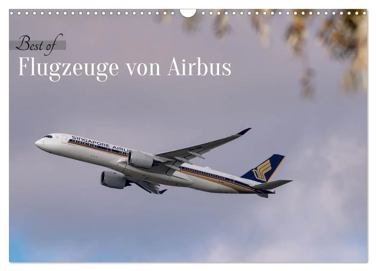 Cover: 9783569035218 | Flugzeuge von Airbus 2027 (Wandkalender 2027 DIN A3 quer), CALVENDO...