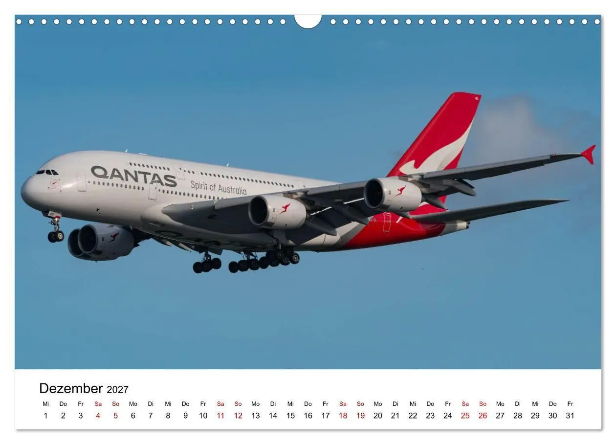 Bild: 9783569035218 | Flugzeuge von Airbus 2027 (Wandkalender 2027 DIN A3 quer), CALVENDO...