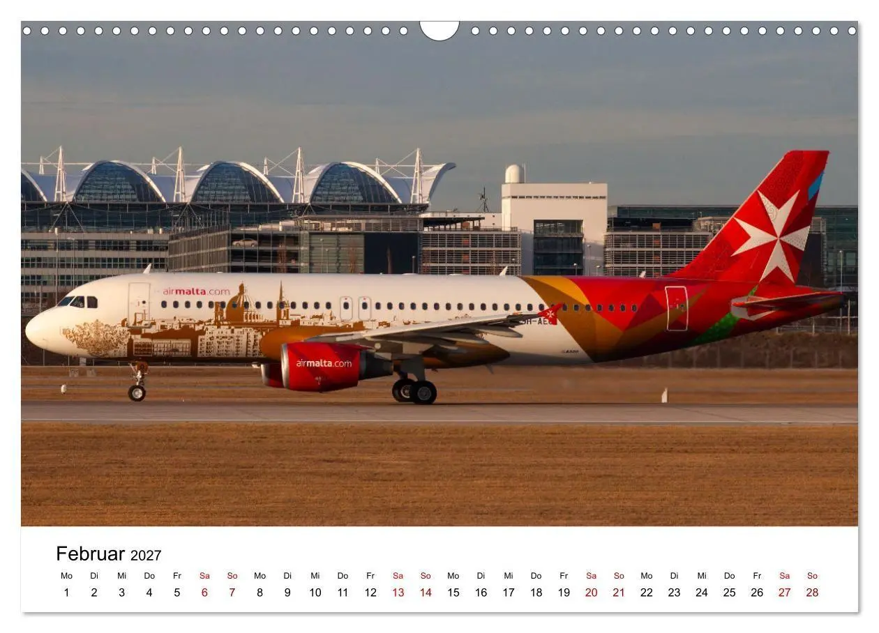 Bild: 9783569035218 | Flugzeuge von Airbus 2027 (Wandkalender 2027 DIN A3 quer), CALVENDO...