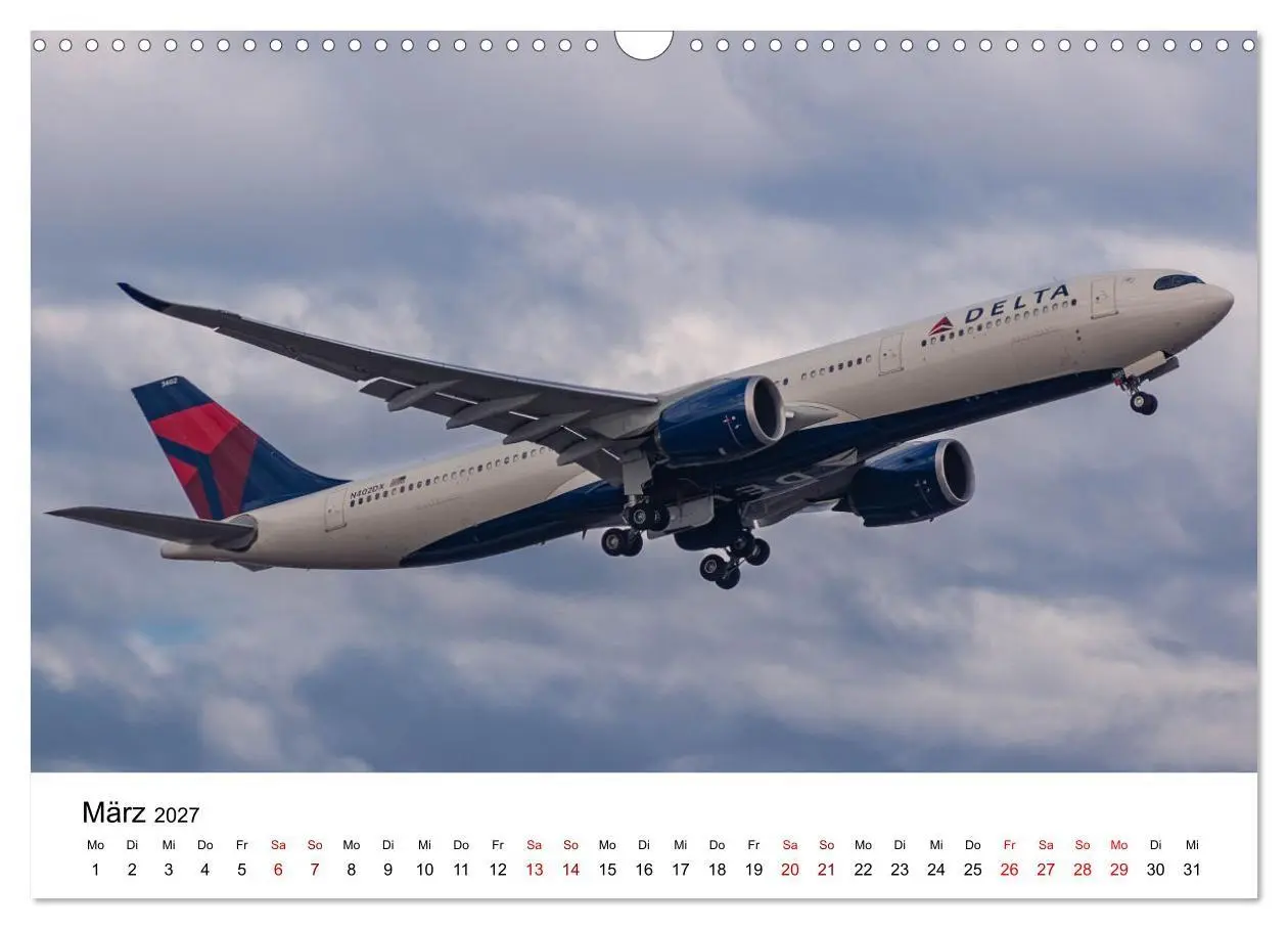 Bild: 9783569035218 | Flugzeuge von Airbus 2027 (Wandkalender 2027 DIN A3 quer), CALVENDO...