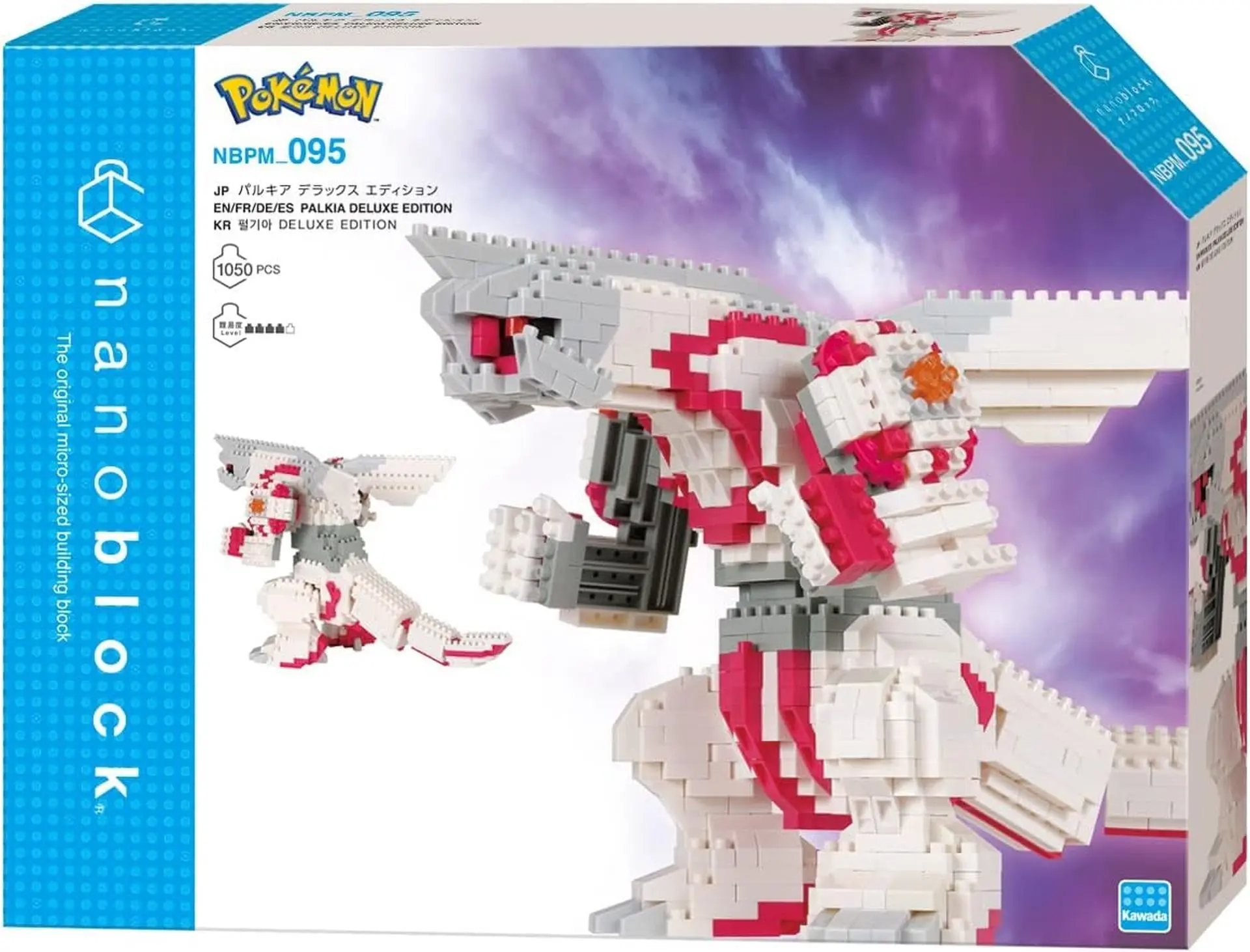 Cover: 4972825225318 | Nanoblock - Pokemon - Palkia Deluxe - 1050 Teile | Bandai