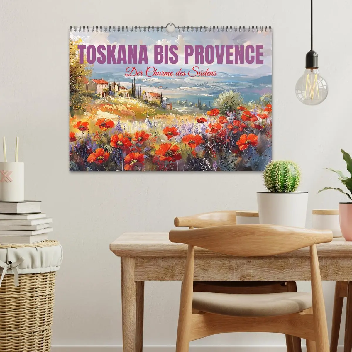 Bild: 9783457395318 | Toskana bis Provence (Wandkalender 2026 DIN A3 quer), CALVENDO...