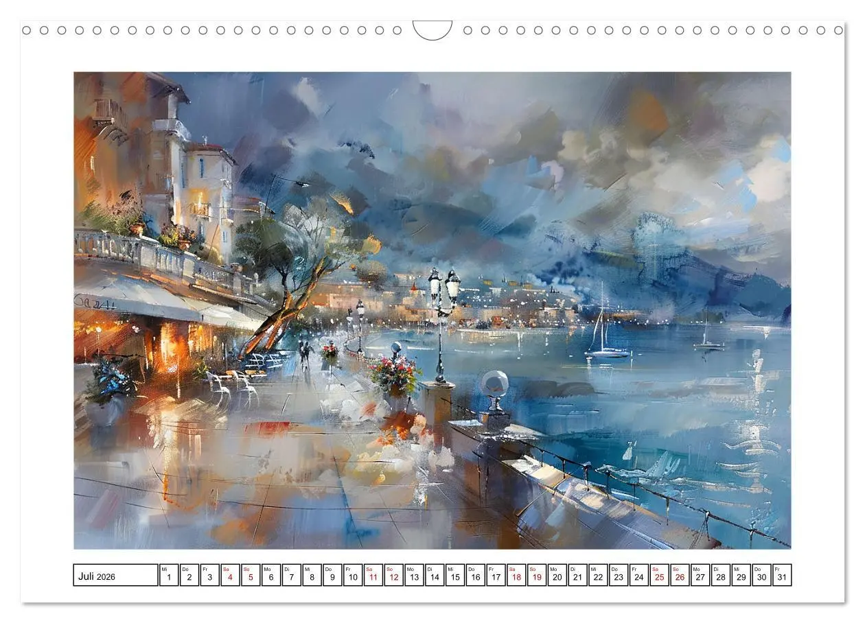 Bild: 9783457395318 | Toskana bis Provence (Wandkalender 2026 DIN A3 quer), CALVENDO...