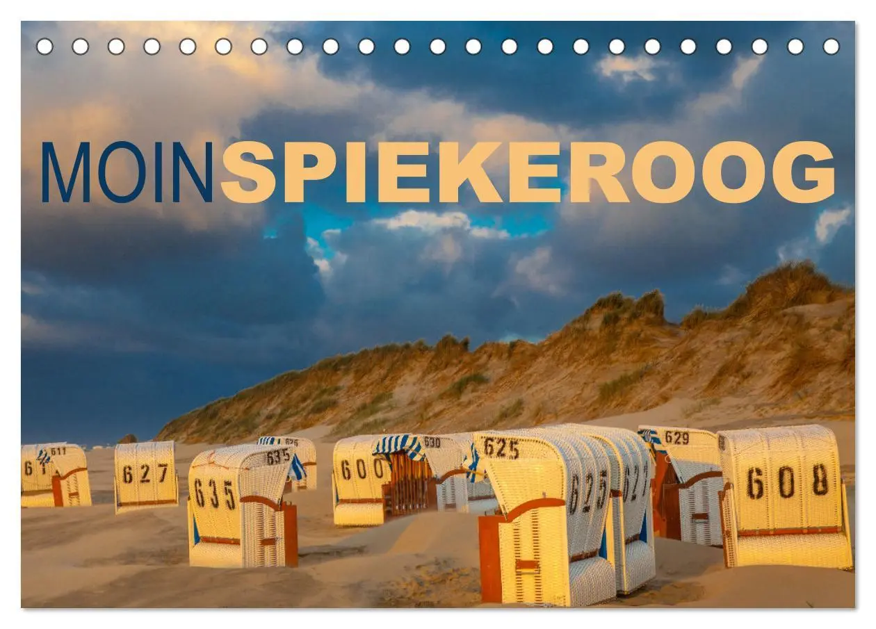 Cover: 9783457605318 | Moin Spiekeroog (Tischkalender 2026 DIN A5 quer), CALVENDO...