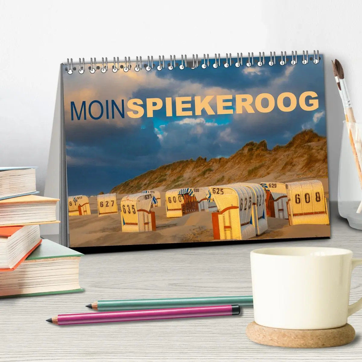 Bild: 9783457605318 | Moin Spiekeroog (Tischkalender 2026 DIN A5 quer), CALVENDO...