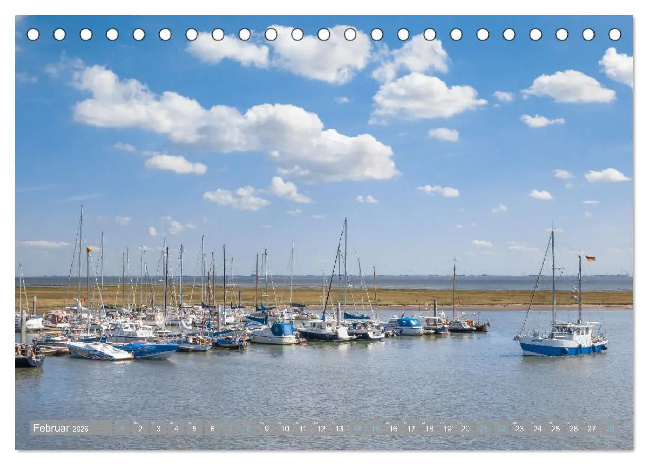 Bild: 9783457605318 | Moin Spiekeroog (Tischkalender 2026 DIN A5 quer), CALVENDO...