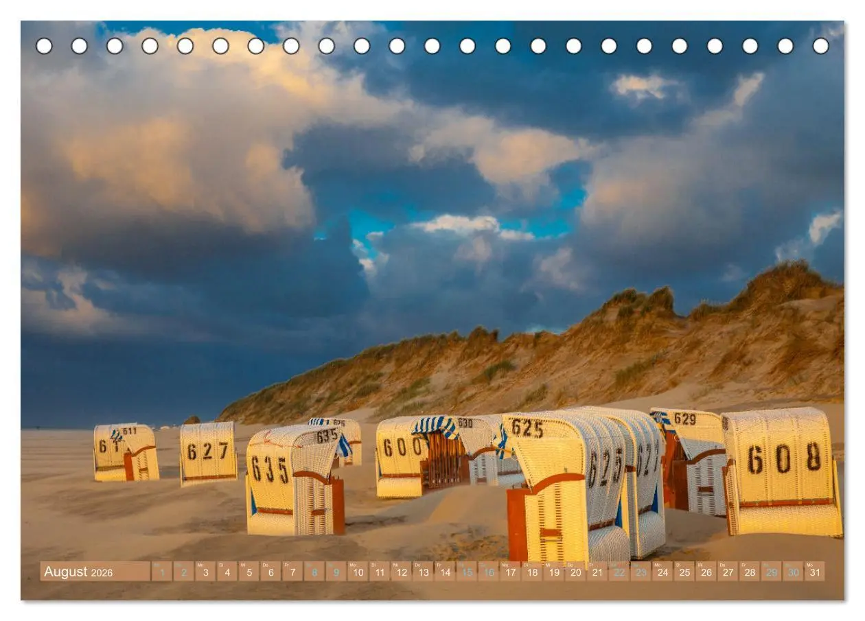 Bild: 9783457605318 | Moin Spiekeroog (Tischkalender 2026 DIN A5 quer), CALVENDO...