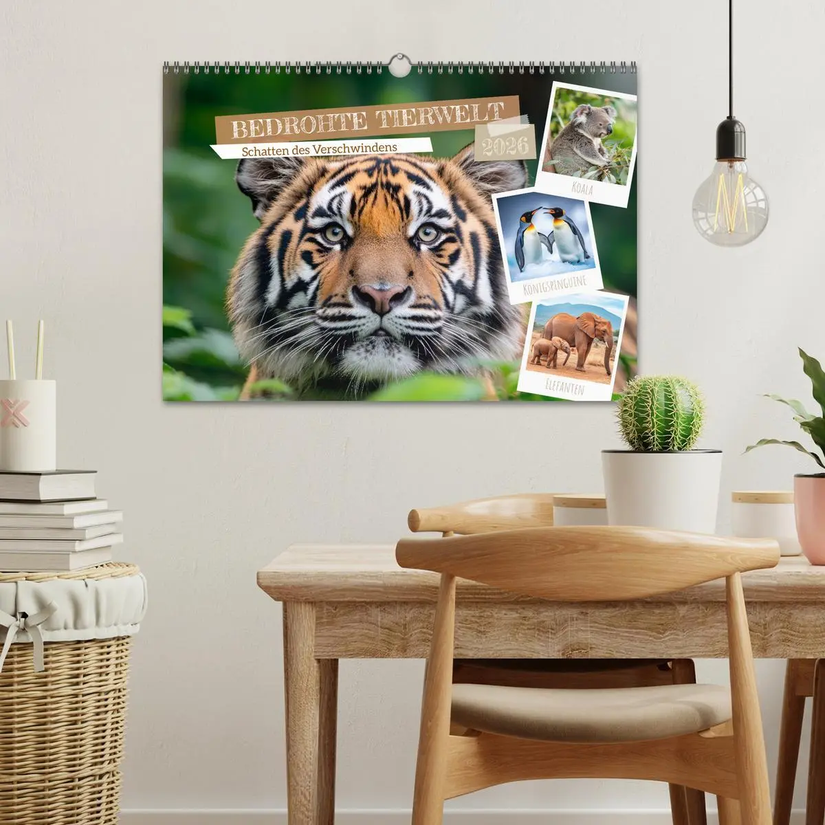 Bild: 9783516005318 | Bedrohte Tierwelt SCHATTEN DES VERSCHWINDENS (Wandkalender 2026 DIN...