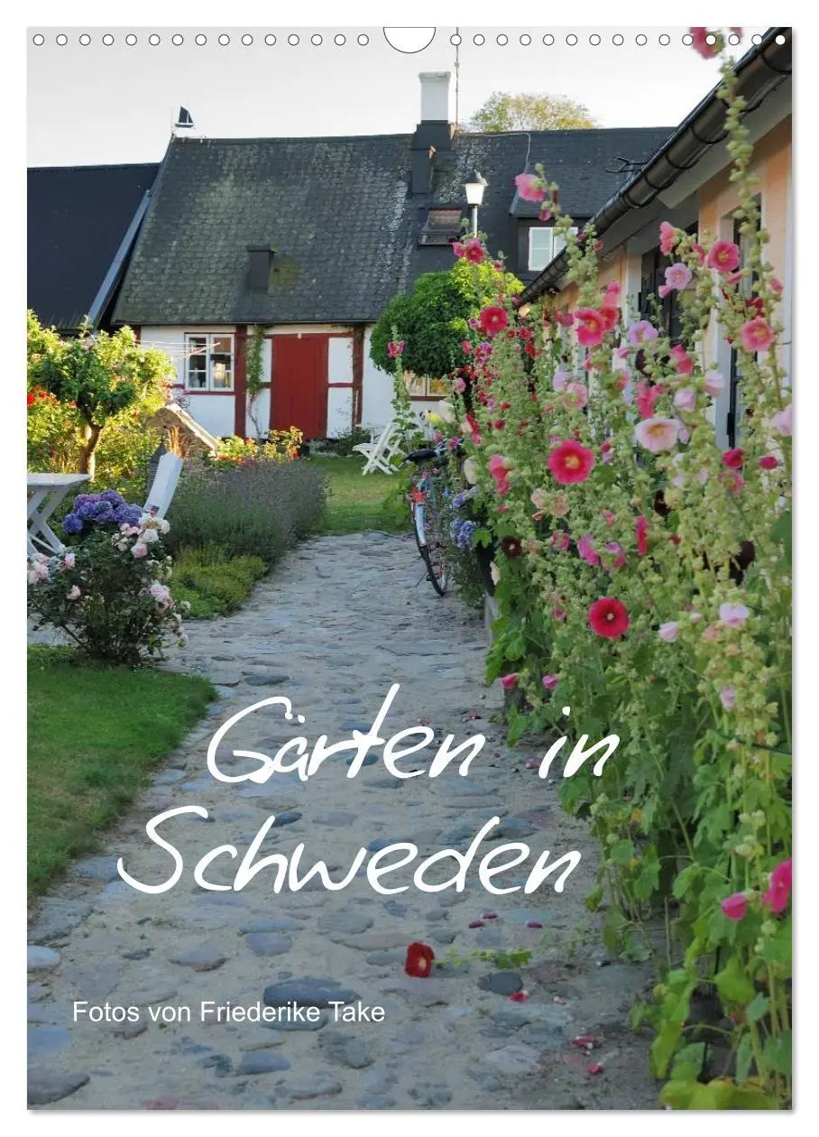 Cover: 9783516485318 | Gärten in Schweden (Wandkalender 2026 DIN A3 hoch), CALVENDO...