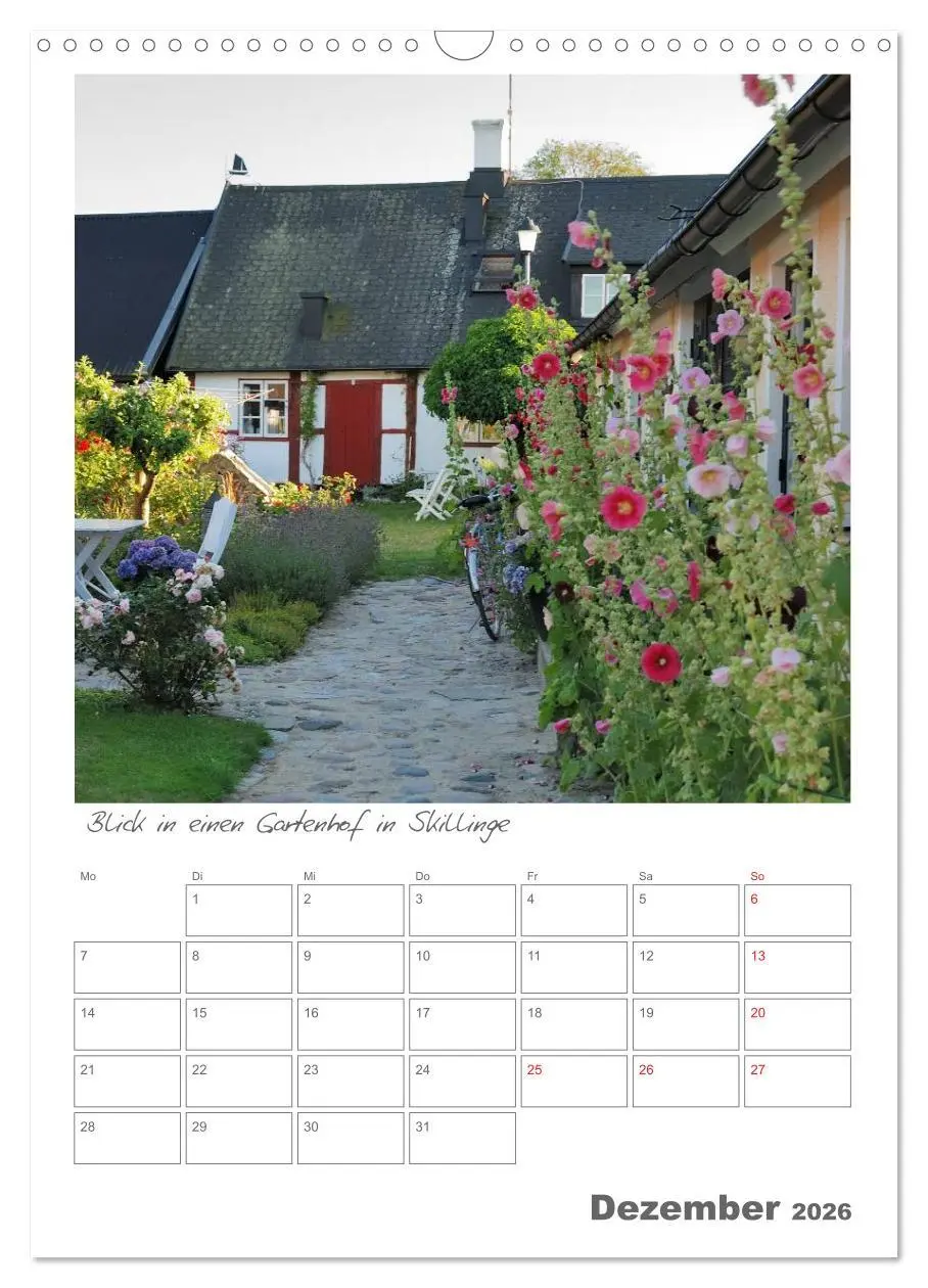 Bild: 9783516485318 | Gärten in Schweden (Wandkalender 2026 DIN A3 hoch), CALVENDO...