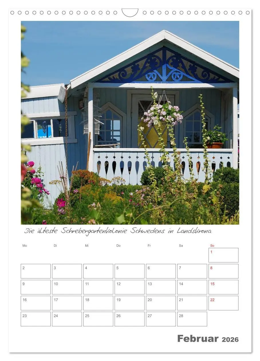 Bild: 9783516485318 | Gärten in Schweden (Wandkalender 2026 DIN A3 hoch), CALVENDO...