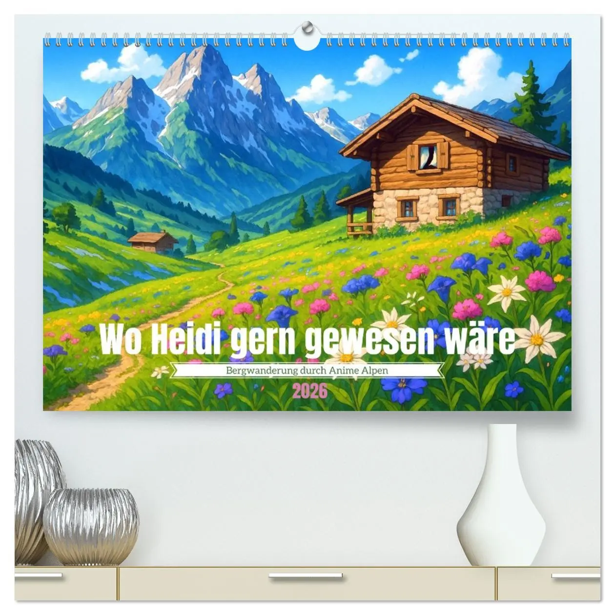 Cover: 9783516625318 | Wo Heidi gern gewesen wäre (hochwertiger Premium Wandkalender 2026...