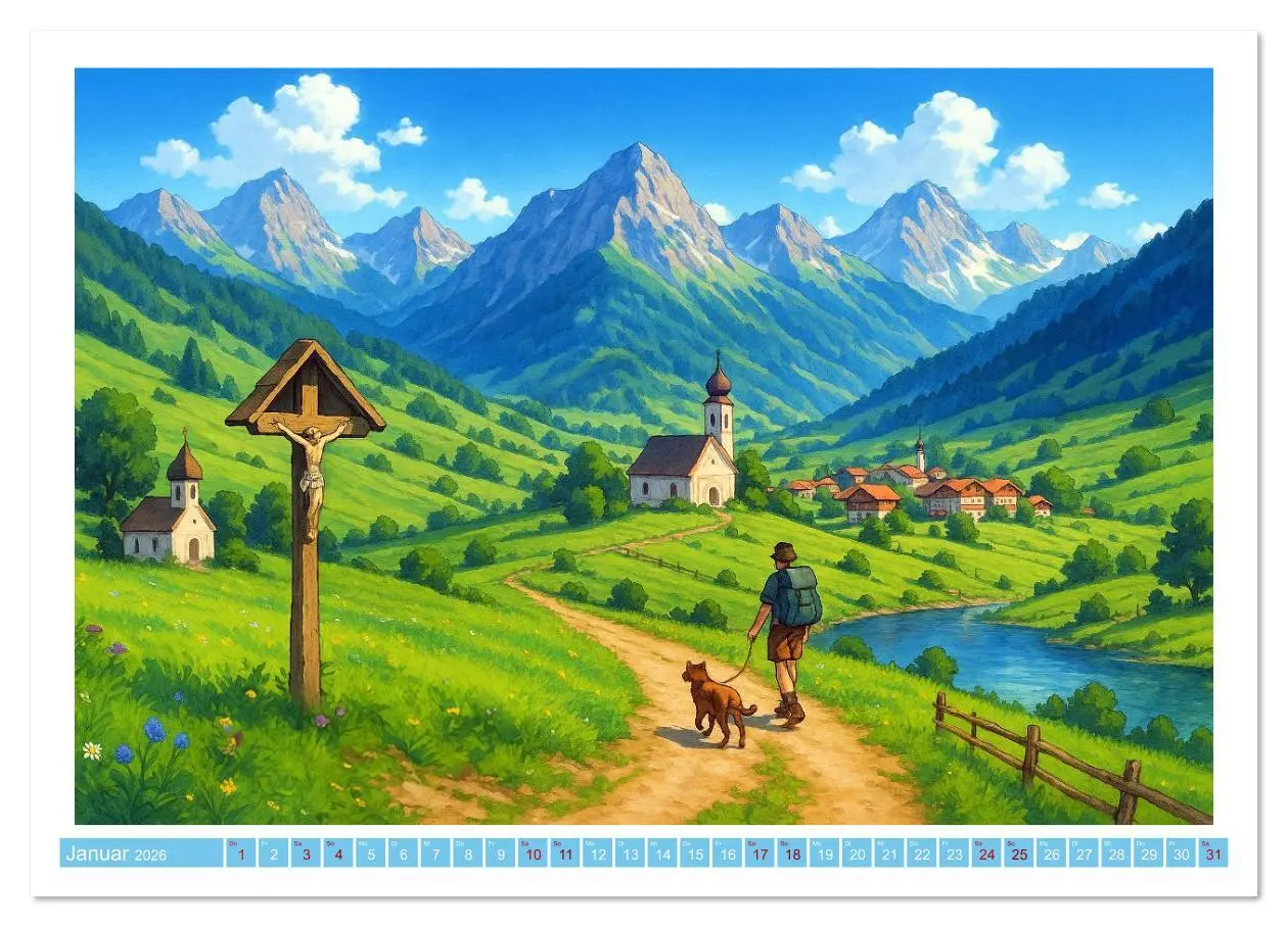 Bild: 9783516625318 | Wo Heidi gern gewesen wäre (hochwertiger Premium Wandkalender 2026...