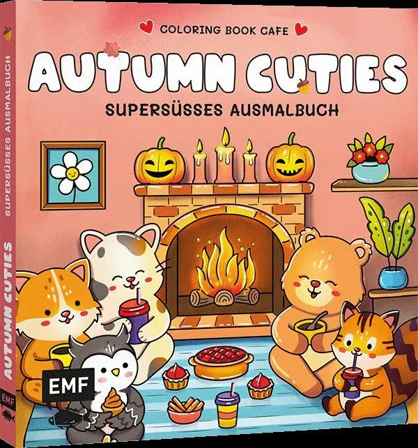 Cover: 9783745935318 | Cozy Coloring - Autumn Cuties | Book Coloring | Taschenbuch | 72 S.