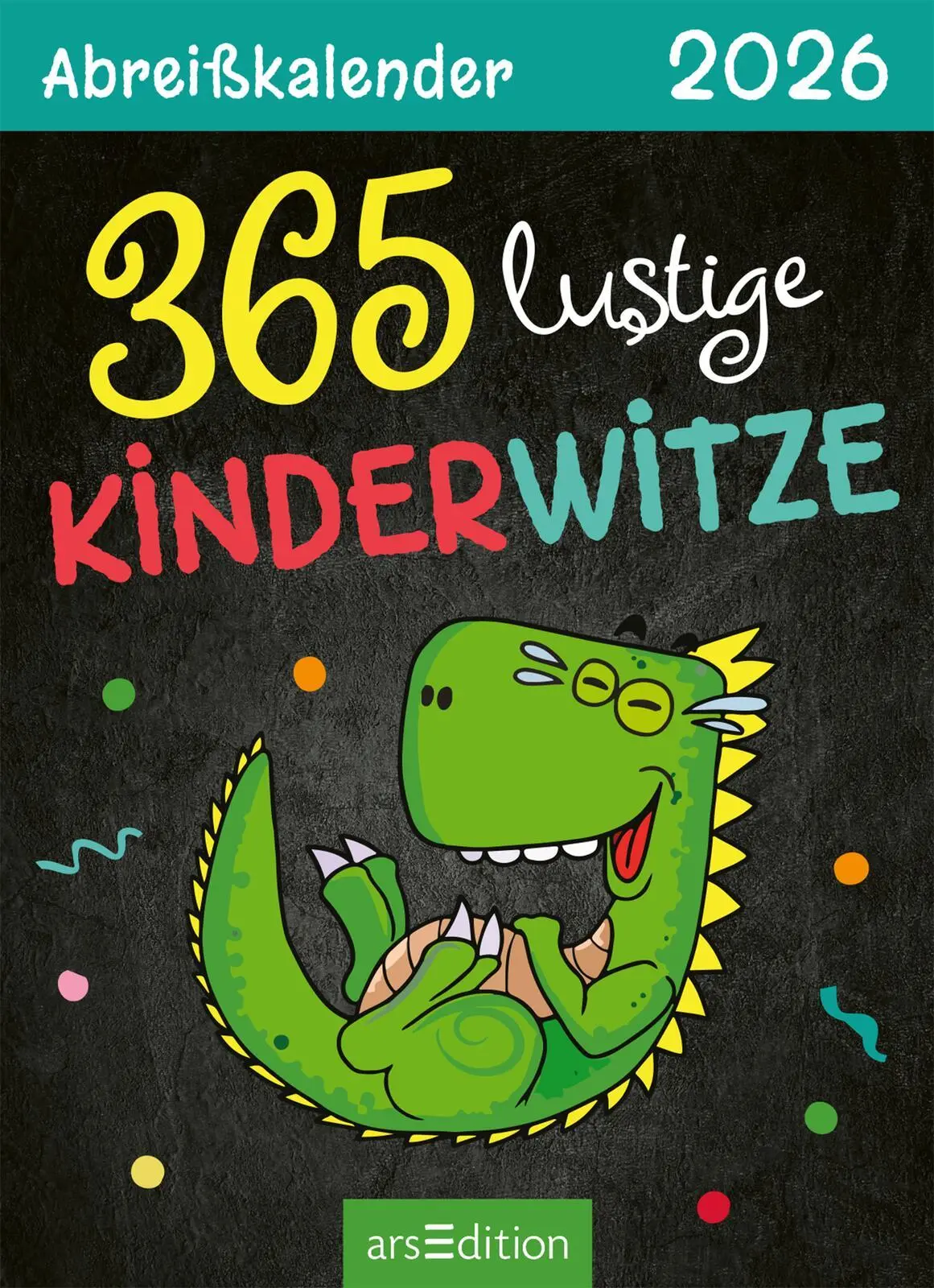 Bild: 4014489135418 | Abreißkalender 365 lustige Kinderwitze 2026 | Kalender | 640 S. | 2026