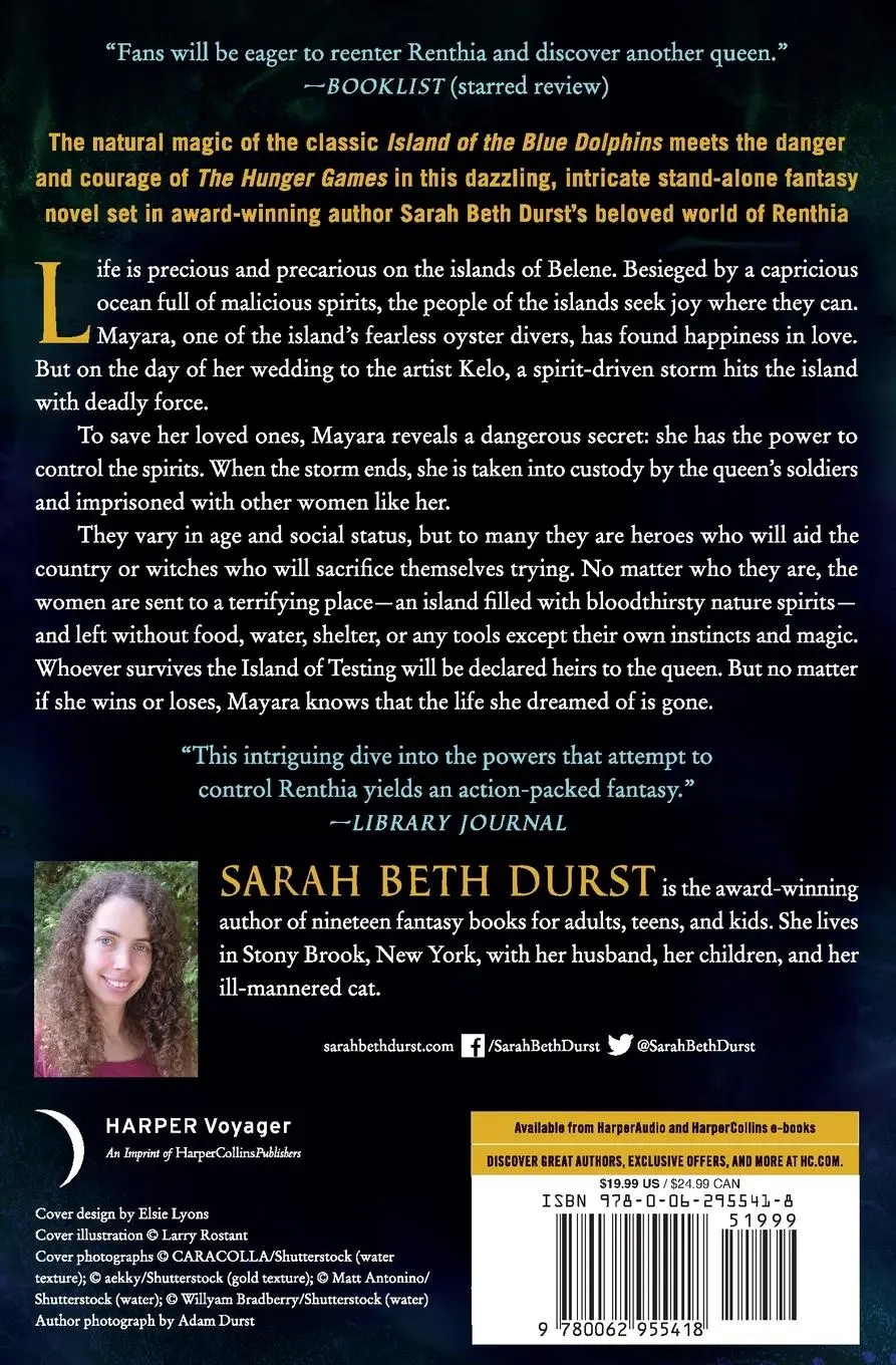 Rückseite: 9780062955418 | Deepest Blue, The | Sarah Beth Durst | Taschenbuch | Englisch | 2022
