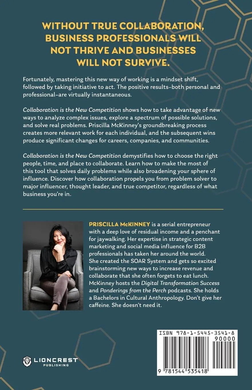 Rückseite: 9781544535418 | Collaboration Is the New Competition | Priscilla McKinney | Buch