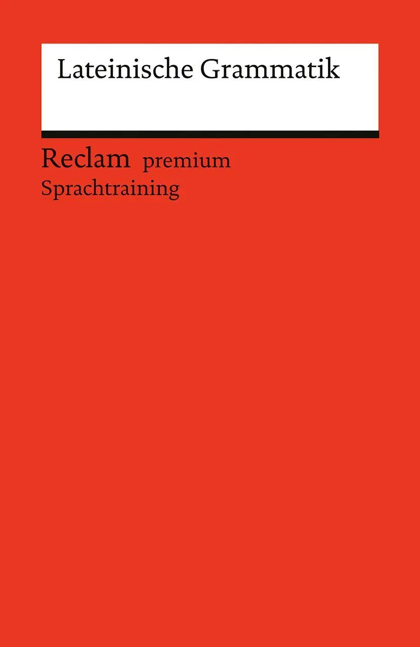 Cover: 9783150145418 | Lateinische Grammatik | Fritz Fajen | Taschenbuch | 104 S. | Deutsch