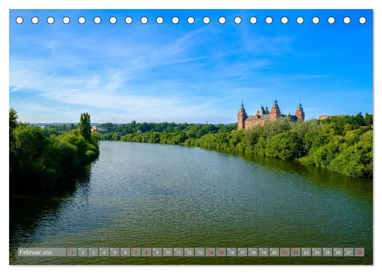 Bild: 9783457385418 | Ein Blick auf Aschaffenburg (Tischkalender 2026 DIN A5 quer),...