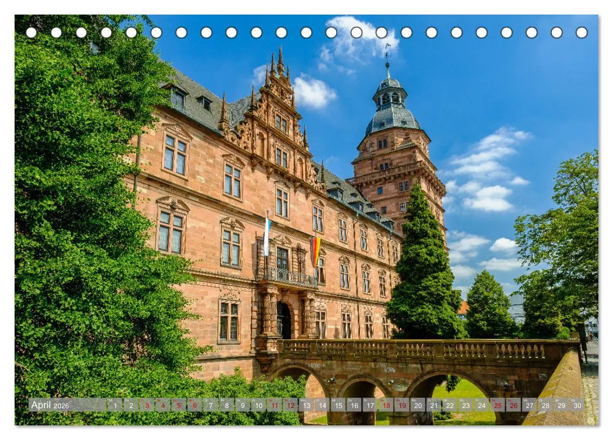 Bild: 9783457385418 | Ein Blick auf Aschaffenburg (Tischkalender 2026 DIN A5 quer),...