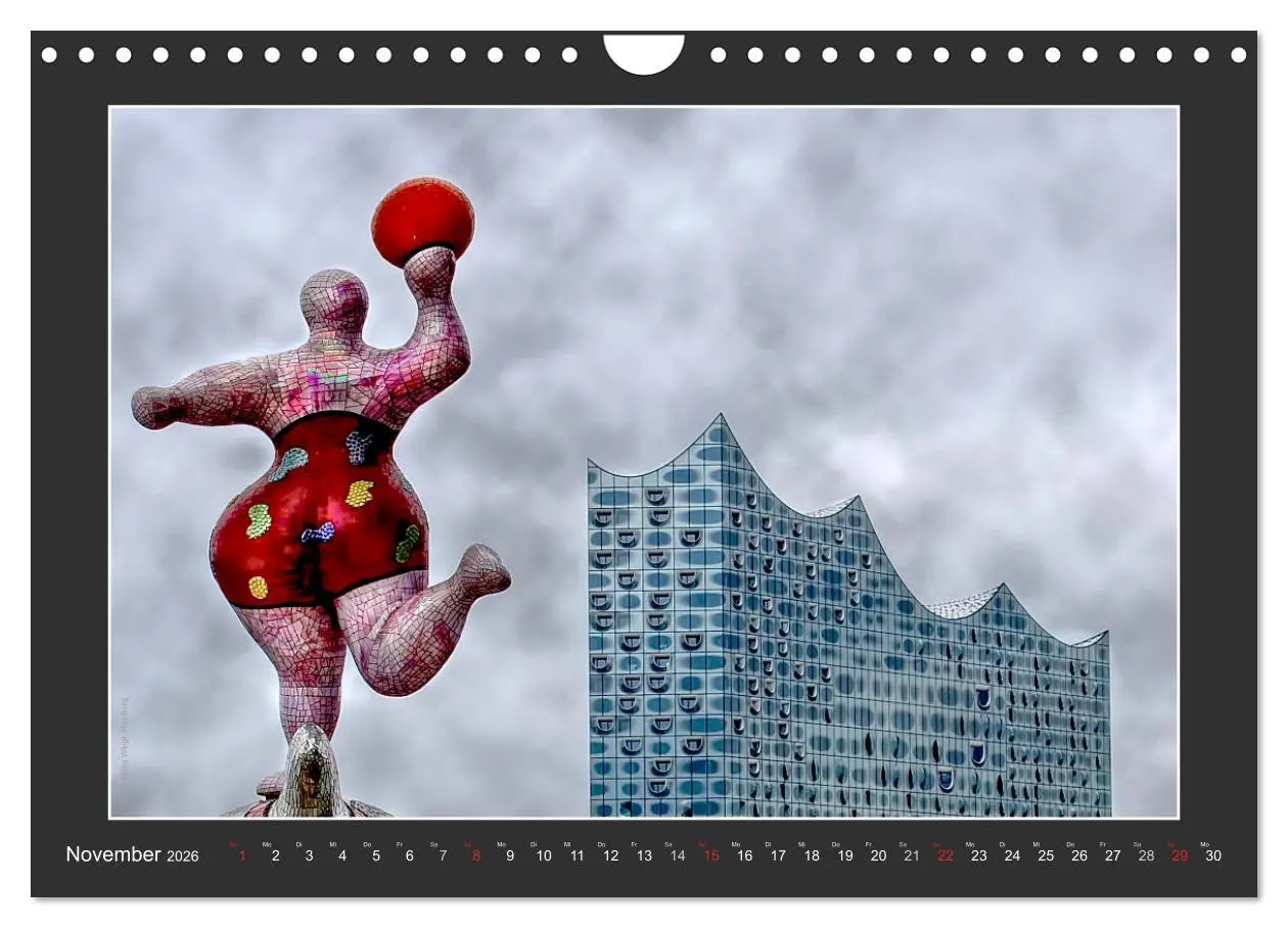 Bild: 9783457835418 | Die Elbphilharmonie Hamburg (Wandkalender 2026 DIN A4 quer),...