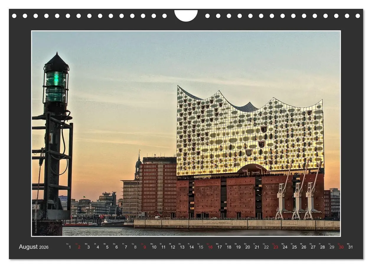 Bild: 9783457835418 | Die Elbphilharmonie Hamburg (Wandkalender 2026 DIN A4 quer),...