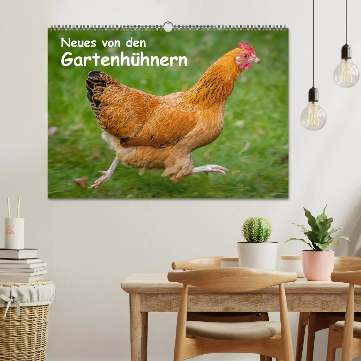 Bild: 9783457905418 | Neues von den Gartenhühnern (Wandkalender 2026 DIN A2 quer),...