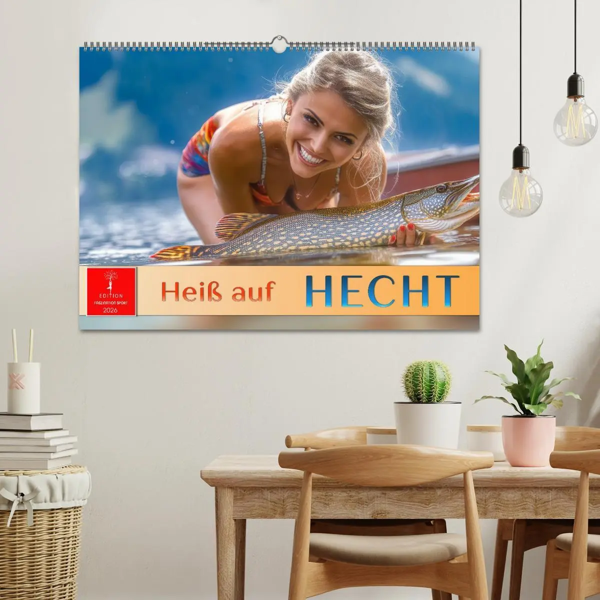 Bild: 9783516235418 | Heiß auf Hecht (Wandkalender 2026 DIN A2 quer), CALVENDO...