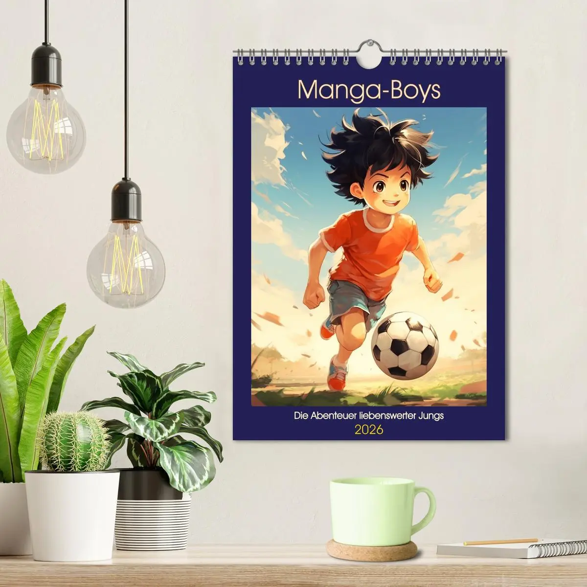Bild: 9783516305418 | Manga-Boys. Die Abenteuer liebenswerter Jungs (Wandkalender 2026...