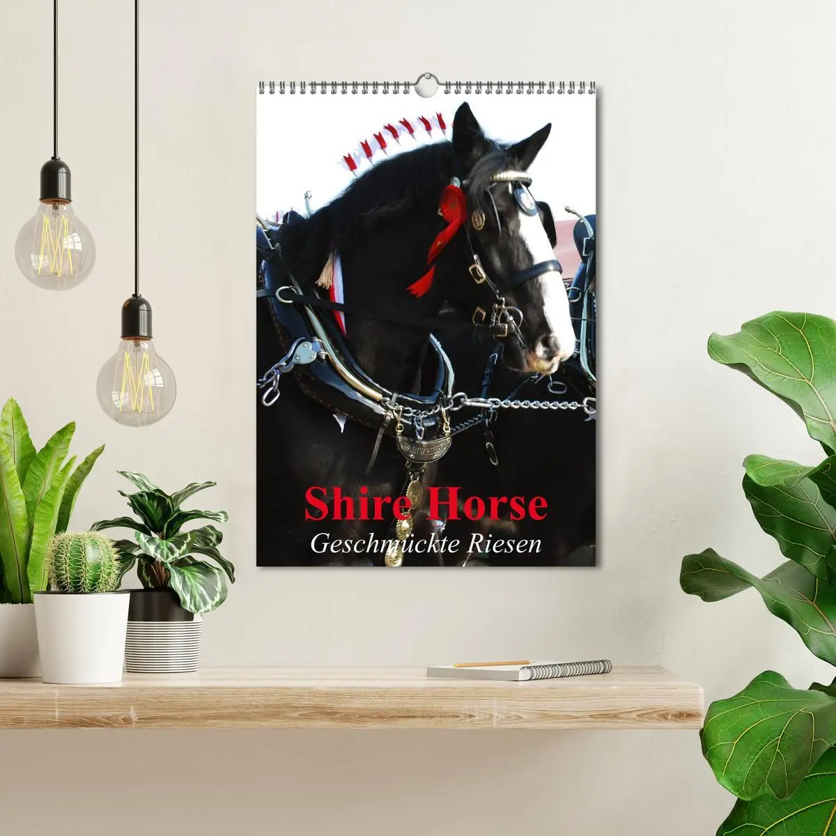 Bild: 9783516475418 | Shire Horse - Geschmückte Riesen (Wandkalender 2026 DIN A3 hoch),...