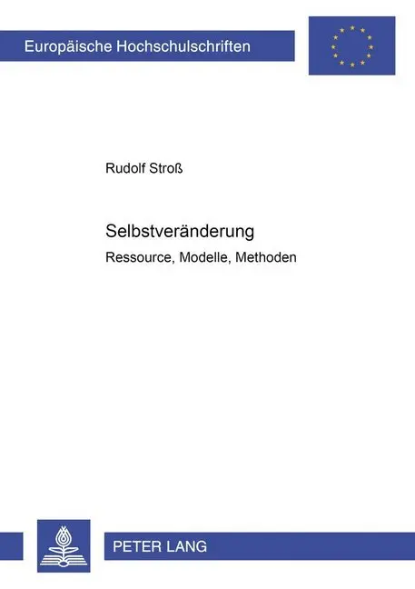 Cover: 9783631385418 | Selbstveränderung | Rudolf Stroß | Taschenbuch | Deutsch | 2001