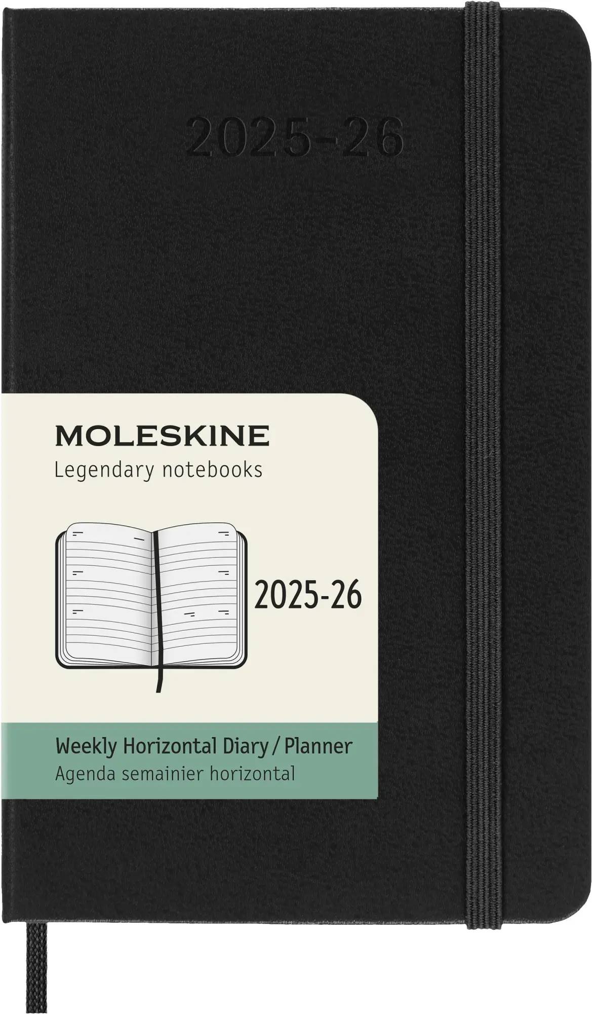 Bild: 8056999275518 | Moleskine 18 Monate Wochenkalender 2025/2026, P/A6, 1 Wo = 2...