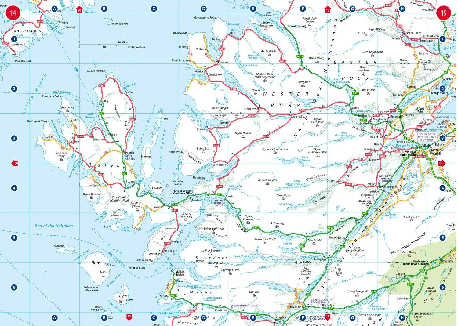 Bild: 9780008725518 | Collins Handy Road Atlas Scotland | Collins Maps | Taschenbuch | 2025