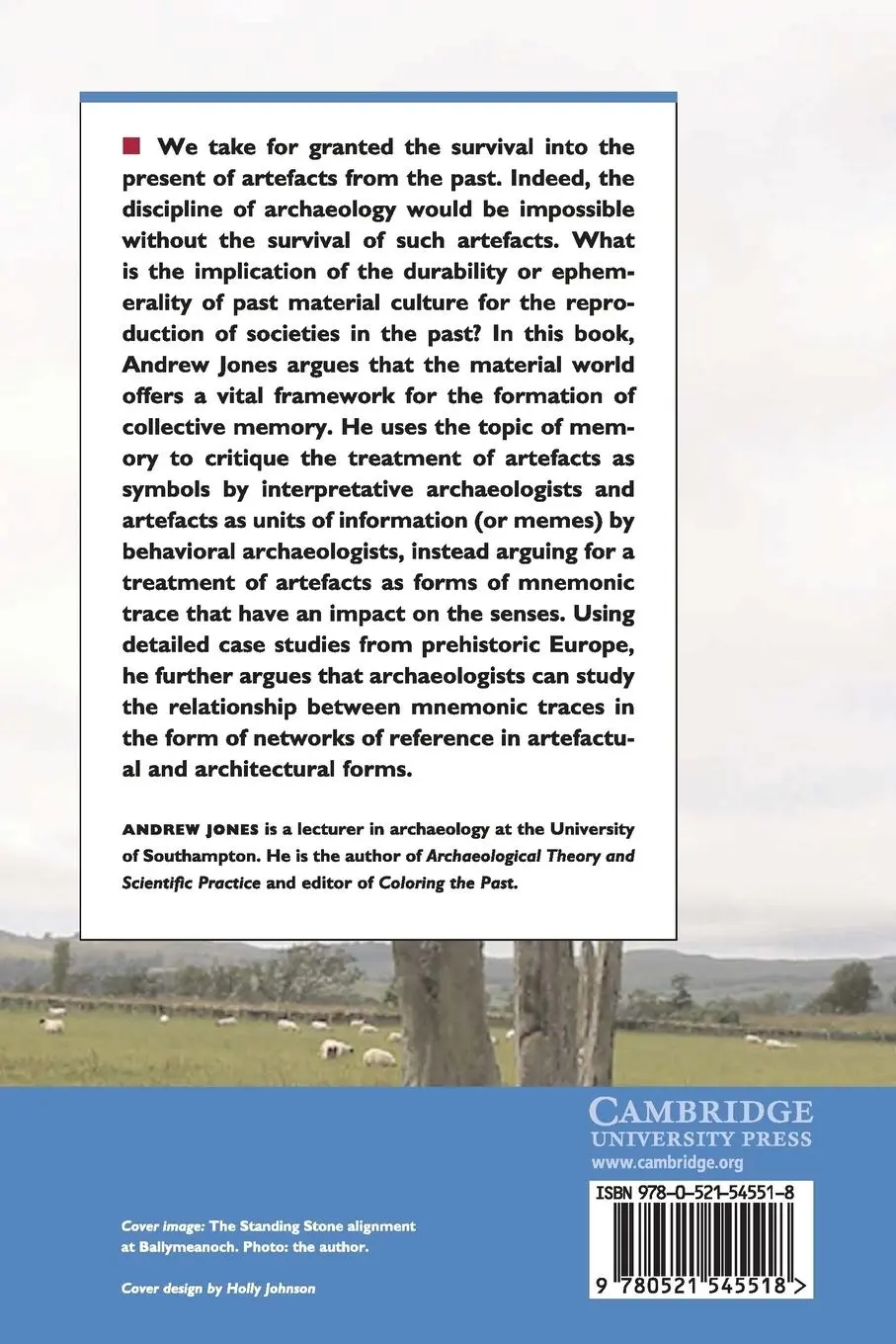 Rückseite: 9780521545518 | Memory and Material Culture | Andrew Jones | Taschenbuch | Englisch