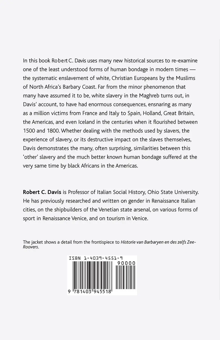 Rückseite: 9781403945518 | Christian Slaves, Muslim Masters | R. Davis | Taschenbuch | xxx | 2003