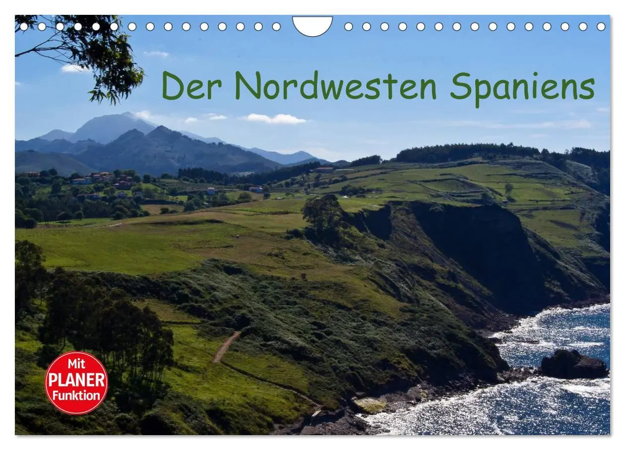 Cover: 9783457995518 | Der Nordwesten Spaniens (Wandkalender 2026 DIN A4 quer), CALVENDO...