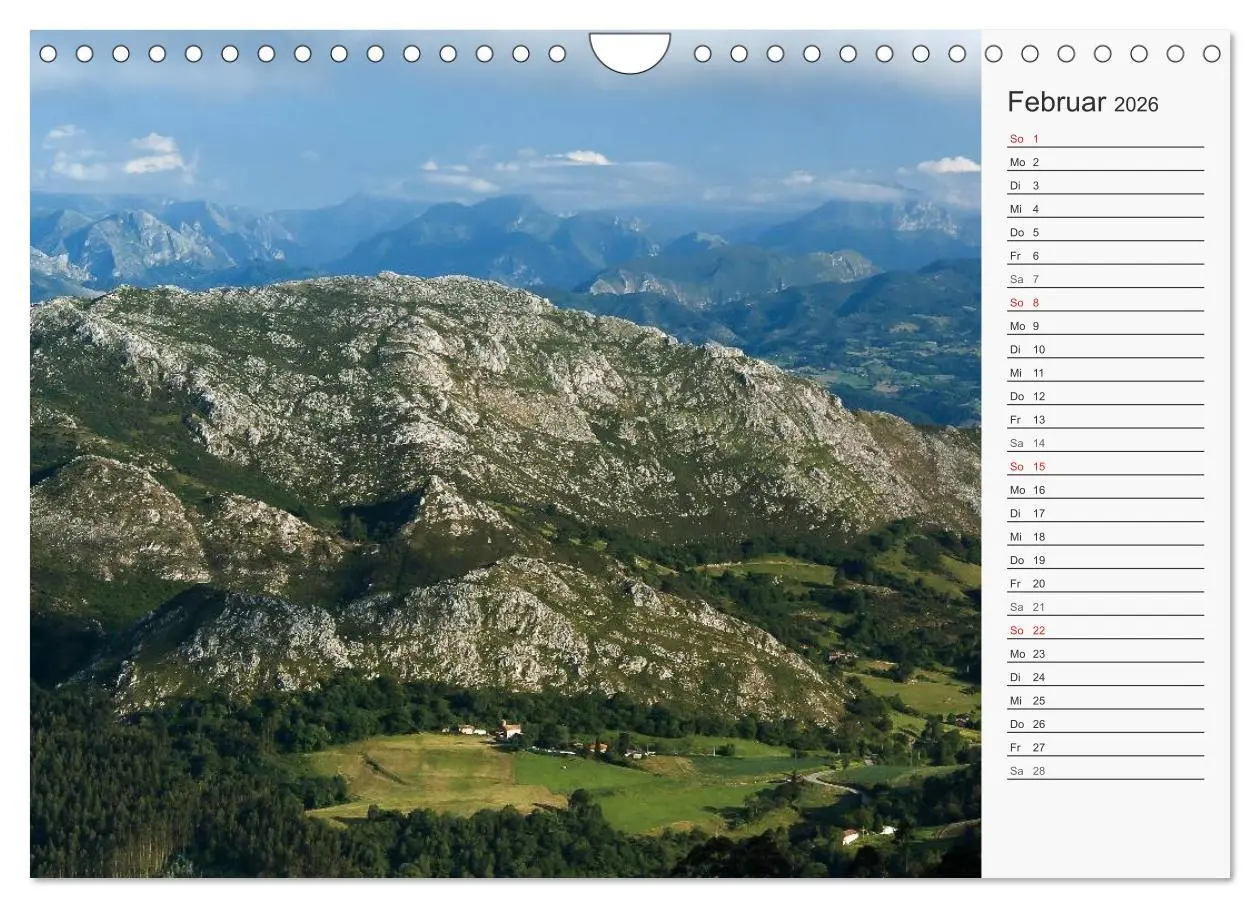 Bild: 9783457995518 | Der Nordwesten Spaniens (Wandkalender 2026 DIN A4 quer), CALVENDO...