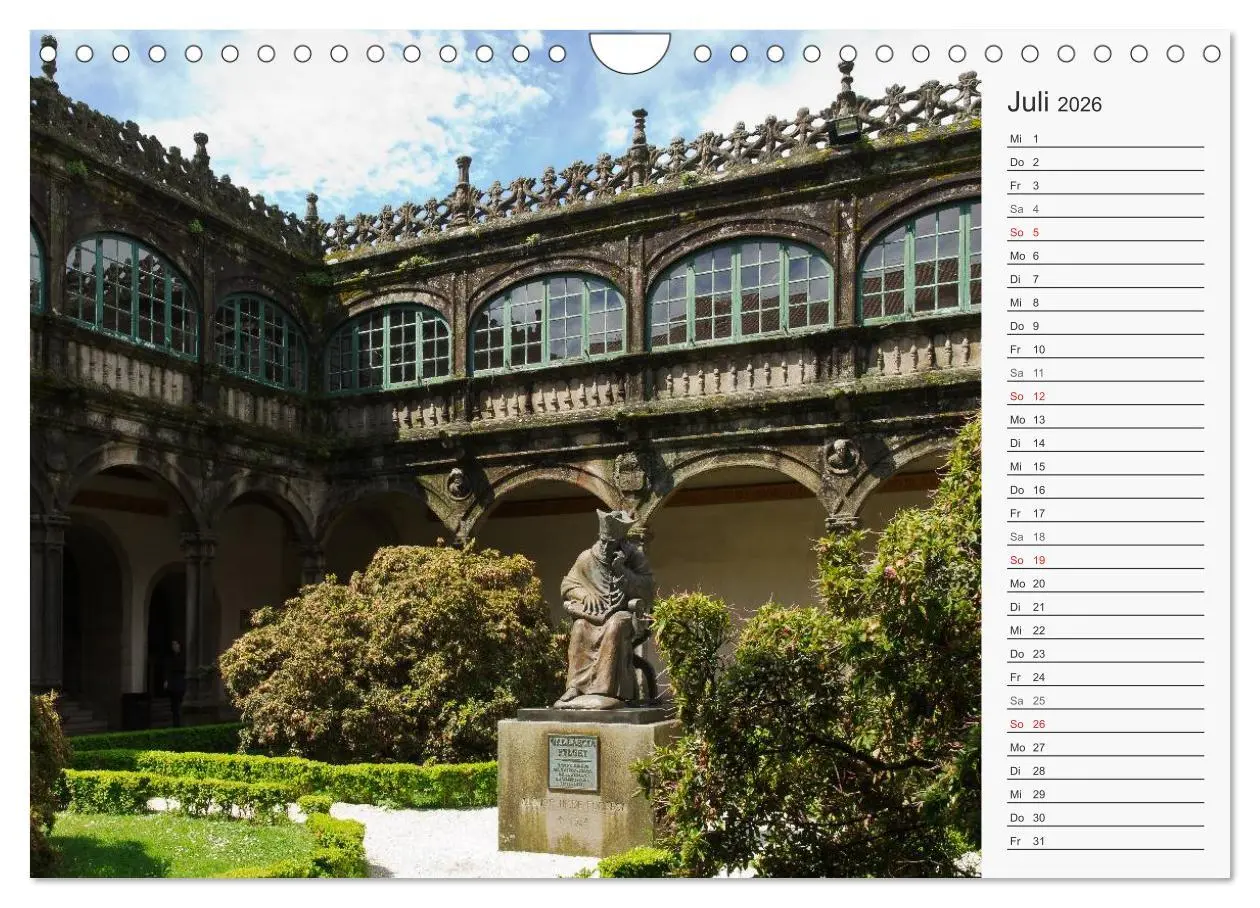 Bild: 9783457995518 | Der Nordwesten Spaniens (Wandkalender 2026 DIN A4 quer), CALVENDO...