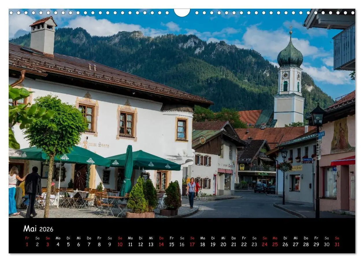 Bild: 9783516155518 | Schönes Oberbayern (Wandkalender 2026 DIN A3 quer), CALVENDO...