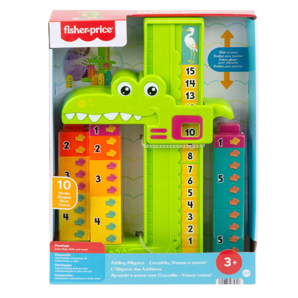 Cover: 194735275618 | Fisher-Price Mein Zahlen-Krokodil | Offene Verpackung | JCT13 | 2025