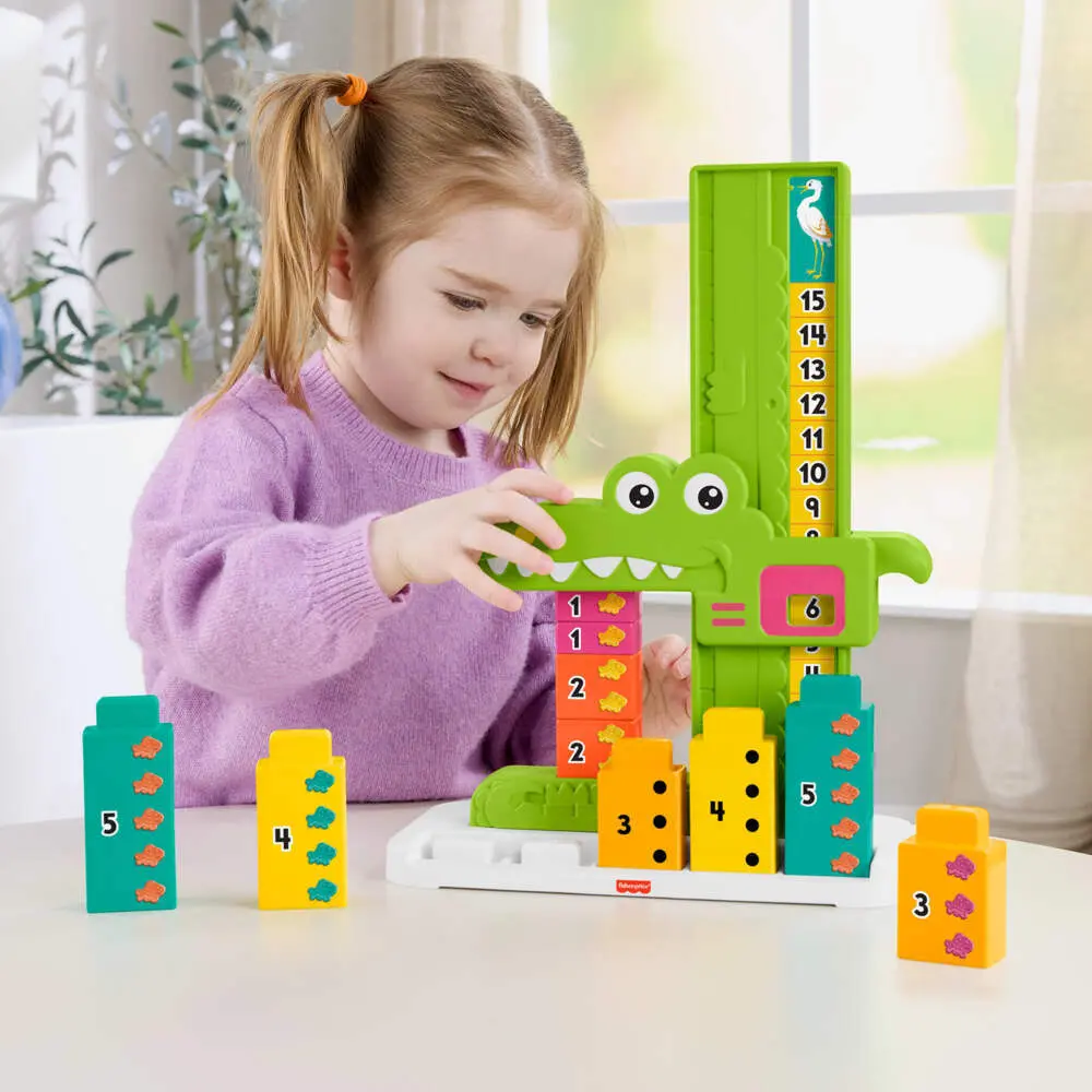Bild: 194735275618 | Fisher-Price Mein Zahlen-Krokodil | Offene Verpackung | JCT13 | 2025