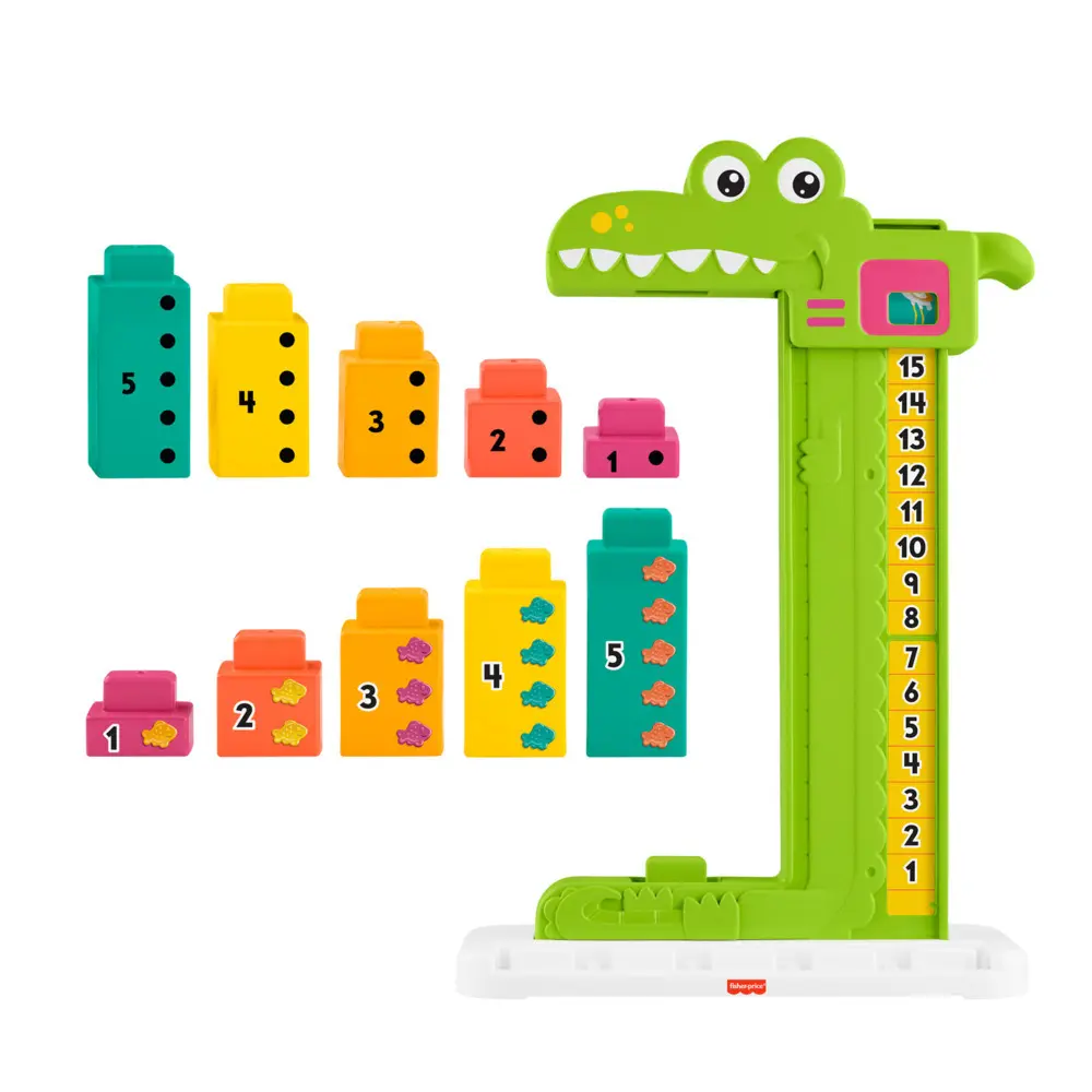 Bild: 194735275618 | Fisher-Price Mein Zahlen-Krokodil | Offene Verpackung | JCT13 | 2025