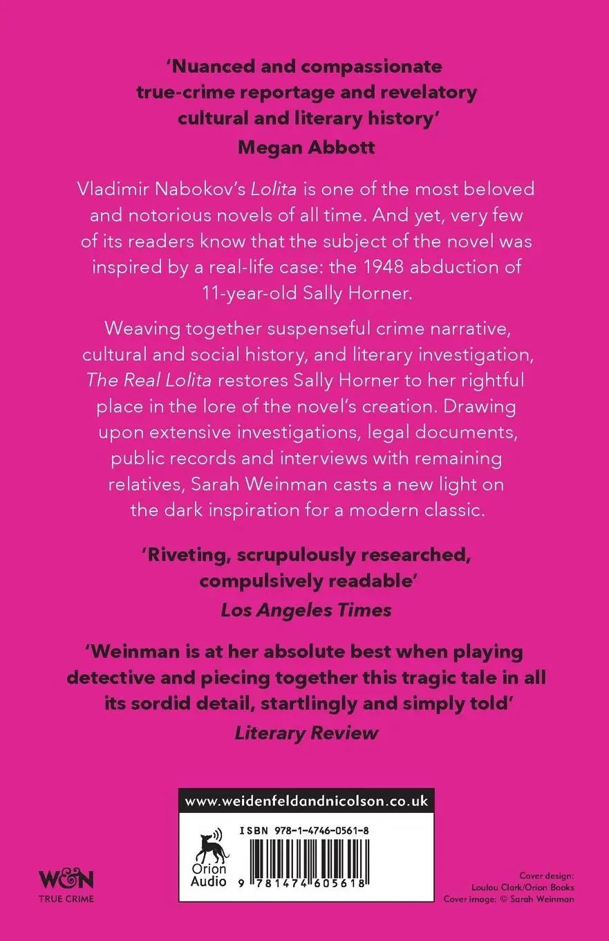 Rückseite: 9781474605618 | The Real Lolita | Sarah Weinman | Taschenbuch | 320 S. | Englisch