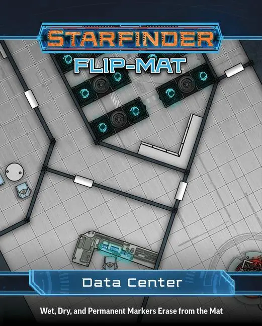 Cover: 9781640785618 | Starfinder Flip-Mat: Data Center | englisch | Paizo Publishing