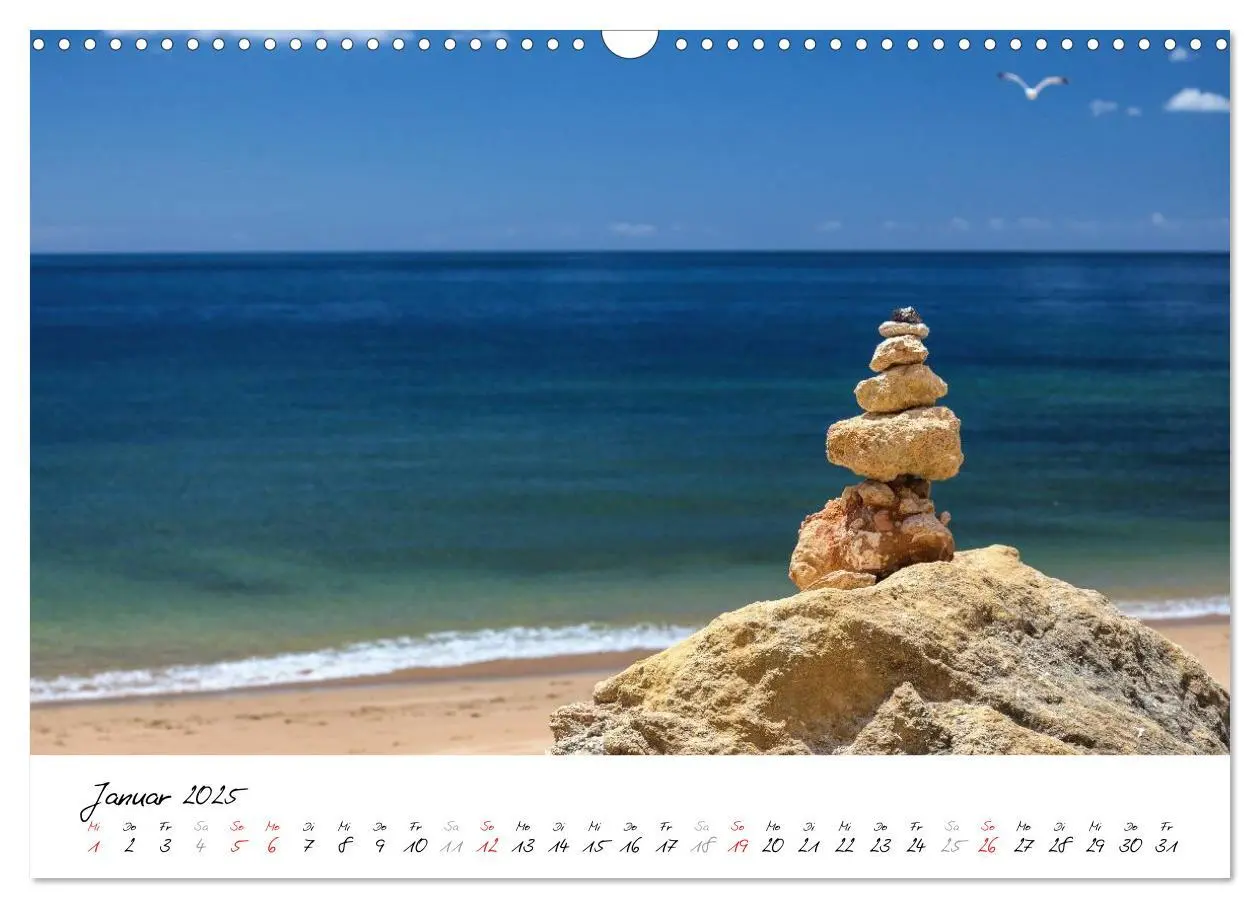 Bild: 9783435655618 | Die portugiesische Atlantikküste - Algarve (Wandkalender 2025 DIN...