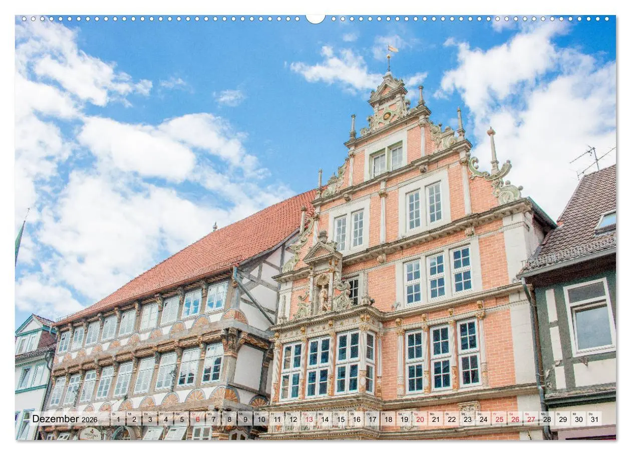 Bild: 9783457435618 | Altes Hameln (hochwertiger Premium Wandkalender 2026 DIN A2 quer),...